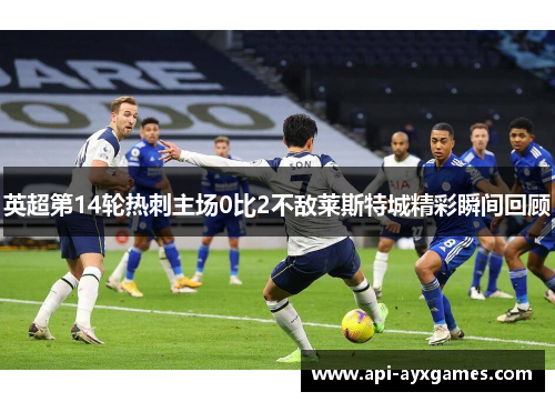 英超第14轮热刺主场0比2不敌莱斯特城精彩瞬间回顾